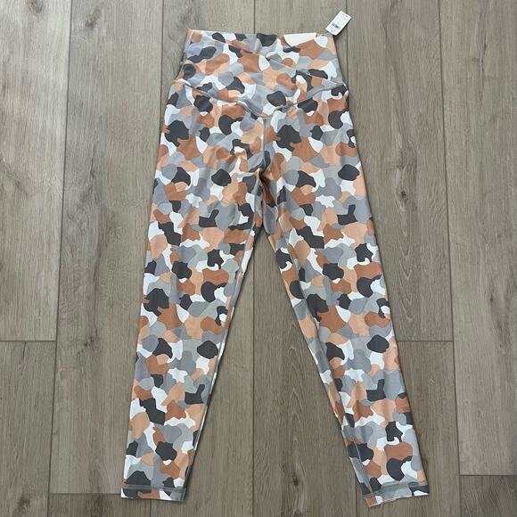 Aerie Women’s 7/8 High Rise Camo Sands Crossover Leggings Size L - Picture 1 of 10